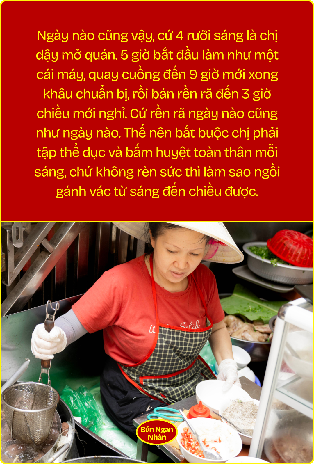 B&agrave; chủ b&uacute;n ngan Nh&agrave;n lần đầu l&ecirc;n tiếng: "Kh&ocirc;ng bao giờ cọc với nh&acirc;n vi&ecirc;n, ng&agrave;y n&agrave;o cũng tập thể dục, kh&aacute;ch ruột hiểu chị l&agrave; đủ!" - Ảnh 3.