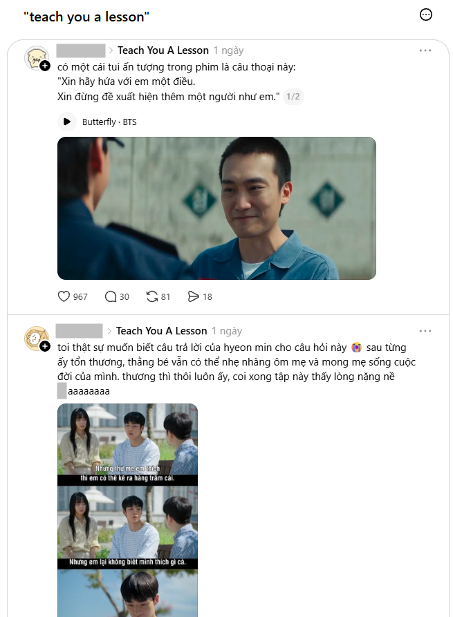 Teach You a Lesson leo hot search, bạo lực học đường lại n&oacute;ng: &ldquo;Nh&agrave; t&ocirc;i 3 đời c&agrave;y phim H&agrave;n&rdquo; vẫn thấy hay - Ảnh 13.