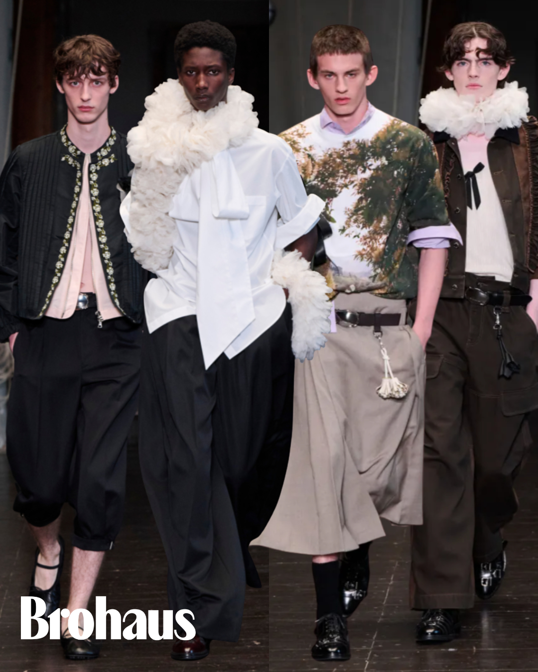 Hoodie hay sneakers hết thời, đ&agrave;n &ocirc;ng muốn bắt trend phải mặc điệu với đồ xuy&ecirc;n thấu, v&aacute;y v&agrave; gi&agrave;y ballet?- Ảnh 7.