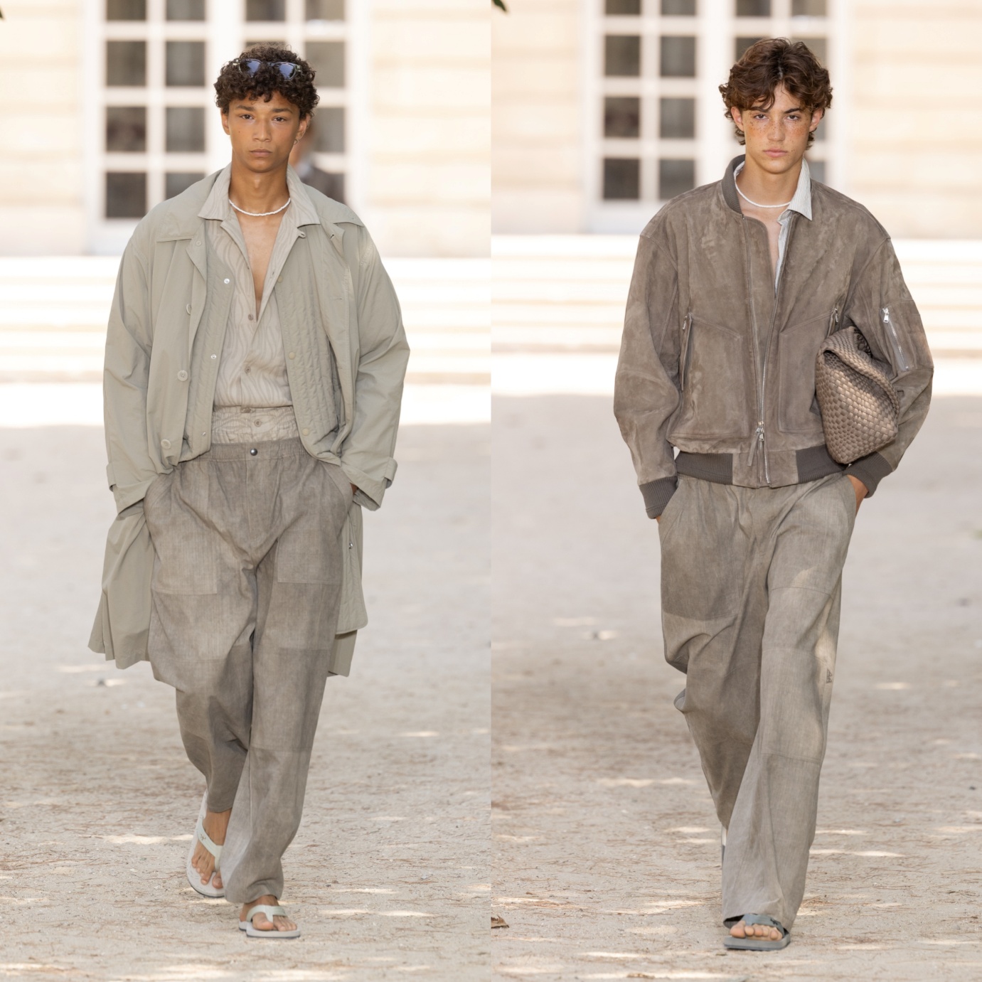 Maison kitsuné xuân hè 2027: thuỷ tính dịu dàng giữa ngày nắng gắt - Ảnh 1.