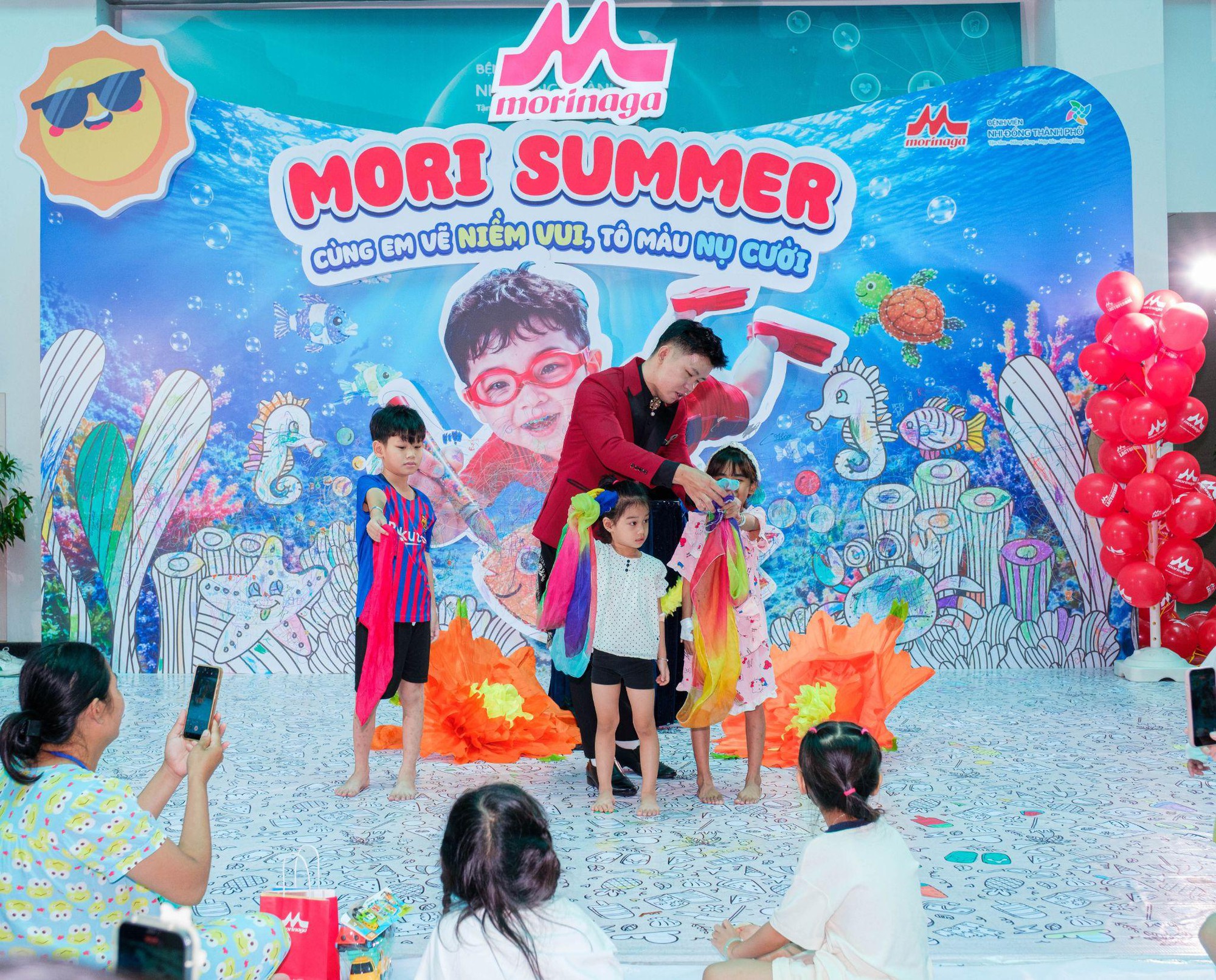 MoriSummer: Nơi hàng ngàn nụ cười bệnh nhi được “tô màu” - Ảnh 5.