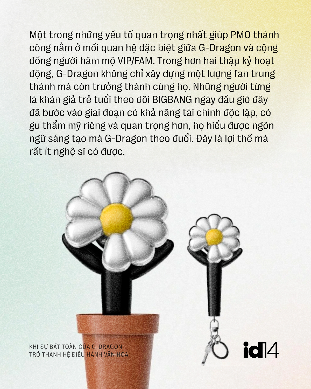 Bông cúc khuyết cánh đang thâu tóm thế giới: Khi sự bất toàn của G-Dragon trở thành hệ điều hành văn hóa- Ảnh 14.