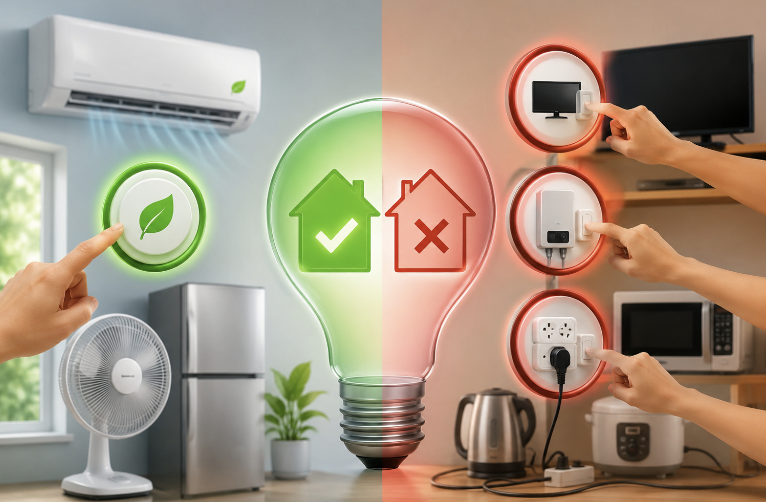 H&oacute;a đơn tiền điện th&aacute;ng 6 tăng vọt: Ng&agrave;nh điện khuyến nghị người d&acirc;n ghi nhớ quy tắc "Hai bật, Ba tắt" để tiết kiệm chi ph&iacute;- Ảnh 3.