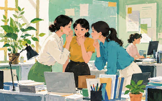 C&oacute; kiểu đồng nghiệp ngọt ng&agrave;o trước mặt, quay lưng lại l&agrave; chuyện kh&aacute;c hẳn- Ảnh 1.