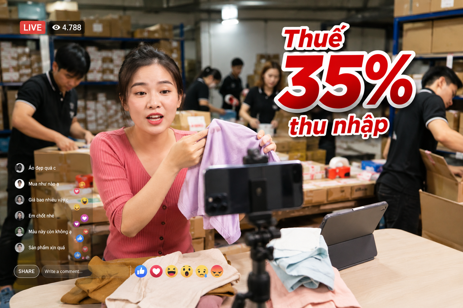 C&uacute; sốc thuế với người kinh doanh online: Thực nhận chỉ hơn 100 triệu đồng nhưng bị truy thu thuế tới 700 triệu đồng, v&igrave; sao?- Ảnh 1.