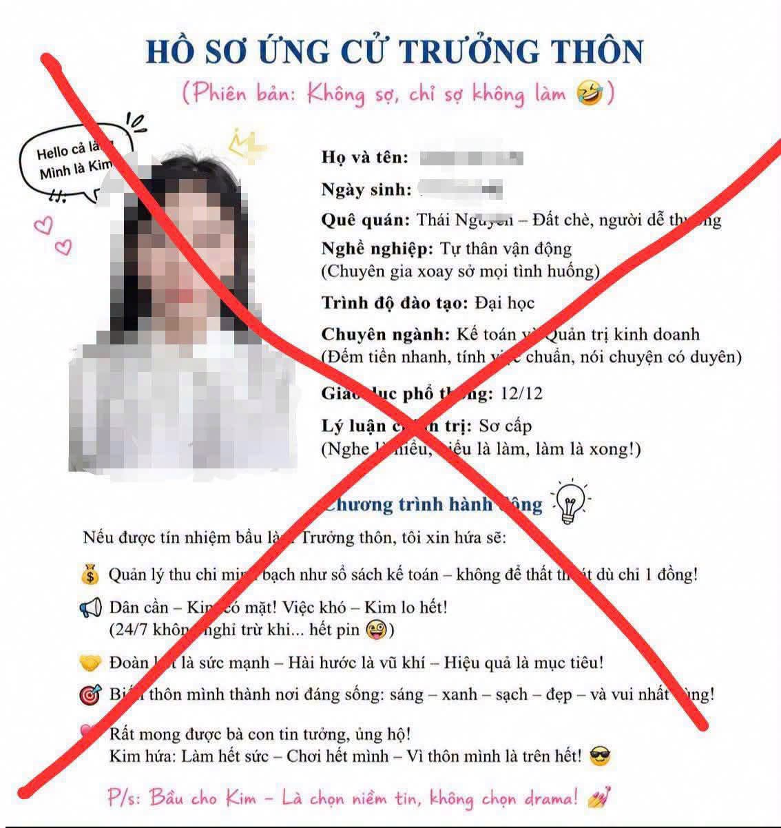 Tr&agrave;o lưu ứng tuyển vị tr&iacute; "trưởng th&ocirc;n" lan rộng tr&ecirc;n mạng x&atilde; hội: C&ocirc;ng an ph&aacute;t cảnh b&aacute;o khẩn đến tất cả người d&acirc;n- Ảnh 1.