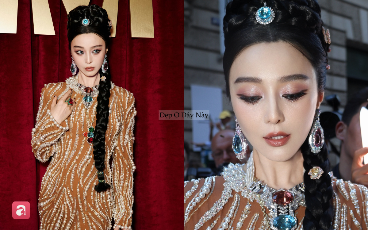 Phạm Băng Băng mang m&oacute;n đồ "kh&ocirc;ng thể định gi&aacute;" l&ecirc;n người, khiến cả Paris phải ngo&aacute;i nh&igrave;n- Ảnh 1.