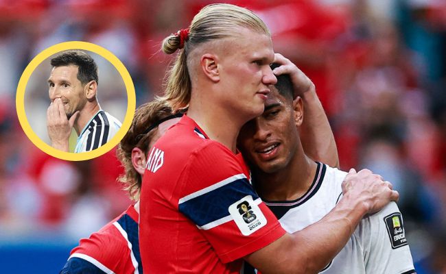 Erling Haaland bất ngờ quay lưng với Messi, cổ vũ tuyển Anh ở bán kết World Cup: Vì người bạn thân Beelingham?- Ảnh 1.