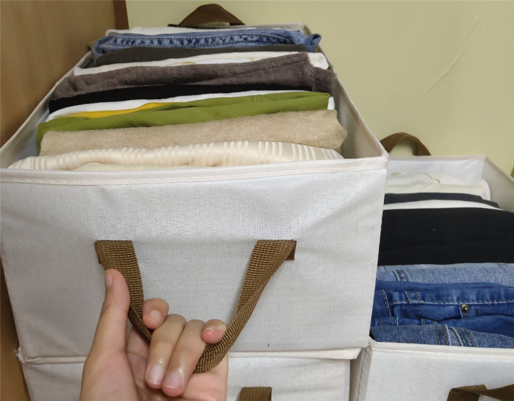 Dọn tủ quần &aacute;o 100 lần vẫn bừa, mua đủ loại hộp đựng vẫn v&ocirc; &iacute;ch, t&ocirc;i mới nhận ra b&iacute; quyết nằm ở điều cuối c&ugrave;ng - Ảnh 6.