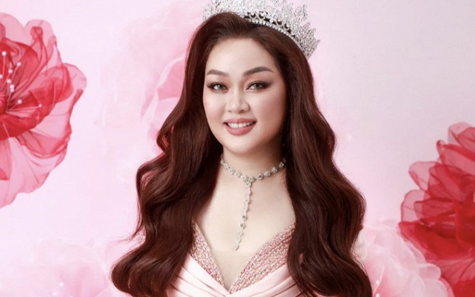 Vũ Th&uacute;y Quỳnh mặc v&aacute;y rộng vẫn kh&ocirc;ng giấu nổi v&ograve;ng 2 l&ugrave;m l&ugrave;m - Ảnh 6.