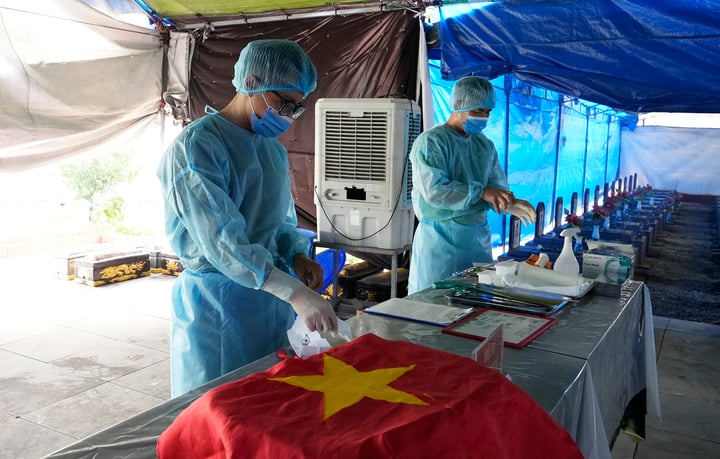 Quảng Ninh ho&agrave;n th&agrave;nh lấy mẫu ADN h&agrave;i cốt liệt sĩ, vượt 330 ng&agrave;y Trung ương giao- Ảnh 2.