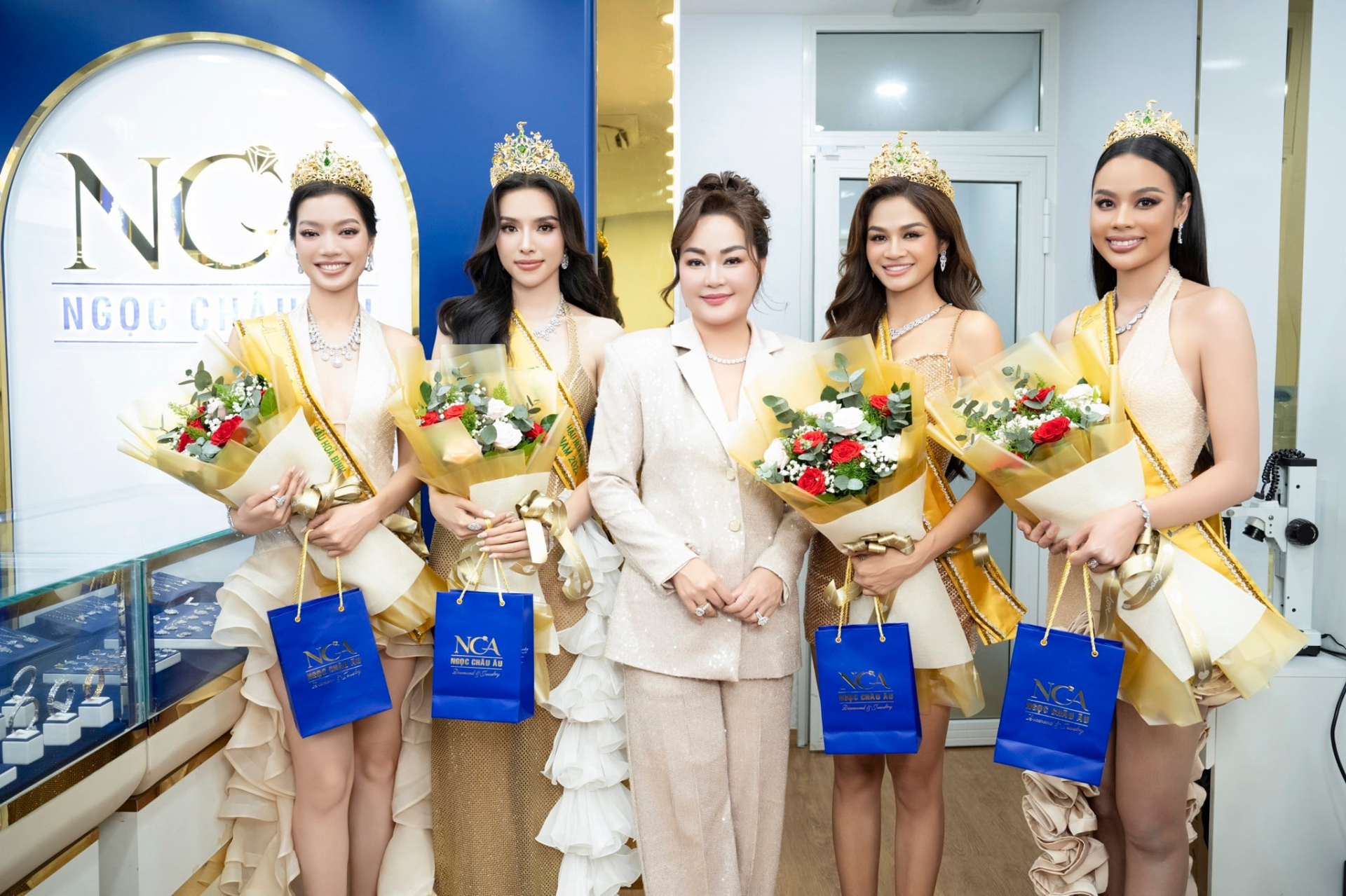 B&agrave; Ho&agrave;ng Thanh Nga vừa bị bắt từng đứng sau m&agrave;n đăng quang của loạt hoa hậu đ&igrave;nh đ&aacute;m Vbiz- Ảnh 6.