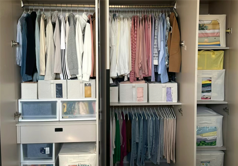 Dọn tủ quần &aacute;o 100 lần vẫn bừa, mua đủ loại hộp đựng vẫn v&ocirc; &iacute;ch, t&ocirc;i mới nhận ra b&iacute; quyết nằm ở điều cuối c&ugrave;ng - Ảnh 8.