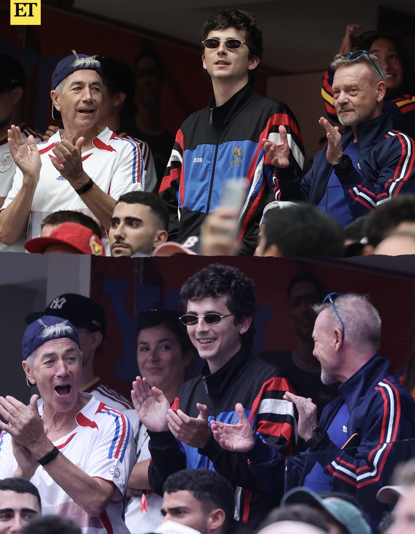 Timoth&eacute;e Chalamet tiếc nuối nh&igrave;n tuyển Ph&aacute;p thua T&acirc;y Ban Nha, vẫn g&acirc;y sốt với khoảnh khắc hội ngộ David Beckham tr&ecirc;n kh&aacute;n đ&agrave;i World Cup- Ảnh 2.