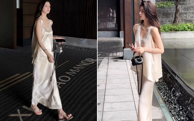Những chiếc v&aacute;y mang tinh thần Old Money gi&uacute;p bạn tr&ocirc;ng sang hơn m&agrave; kh&ocirc;ng cần h&agrave;ng hiệu - Ảnh 12.