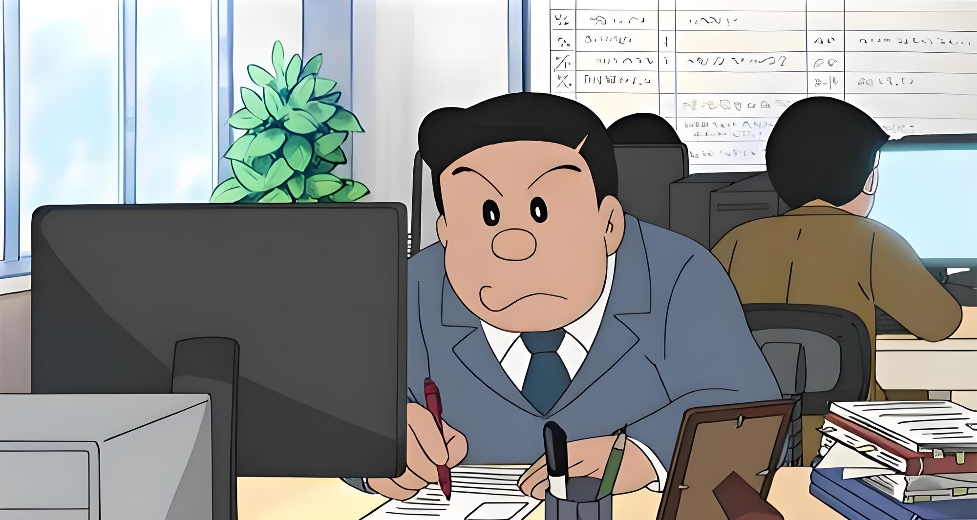 Vai tr&ograve; thực sự của bố Nobita trong Doraemon- Ảnh 1.