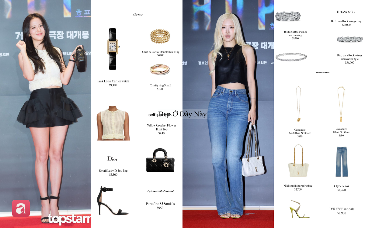 Đẳng cấp idol to&agrave;n cầu: Jisoo v&agrave; Ros&eacute; biến buổi c&ocirc;ng chiếu phim th&agrave;nh s&agrave;n diễn h&agrave;ng hiệu xa xỉ - Ảnh 2.