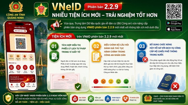 Th&ocirc;ng tin mới li&ecirc;n quan đến VNeID, tất cả người d&ugrave;ng cần nắm r&otilde;- Ảnh 1.