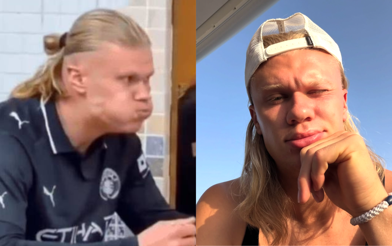 Tiết lộ chiếc meme khiến "qu&aacute;i th&uacute;" Erling Haaland th&iacute;ch th&uacute; nhất: H&oacute;a ra l&agrave; khoảnh khắc giật m&igrave;nh n&agrave;y!- Ảnh 1.
