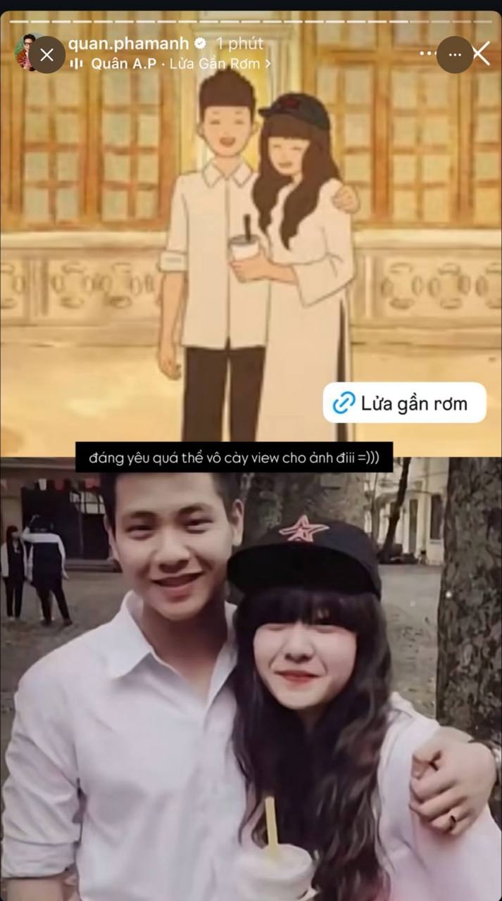 Chuyện t&igrave;nh &ldquo;thanh xu&acirc;n vườn trường&rdquo; chưa từng c&ocirc;ng khai của mỹ nh&acirc;n trường Phan v&agrave; Qu&acirc;n A.P- Ảnh 3.