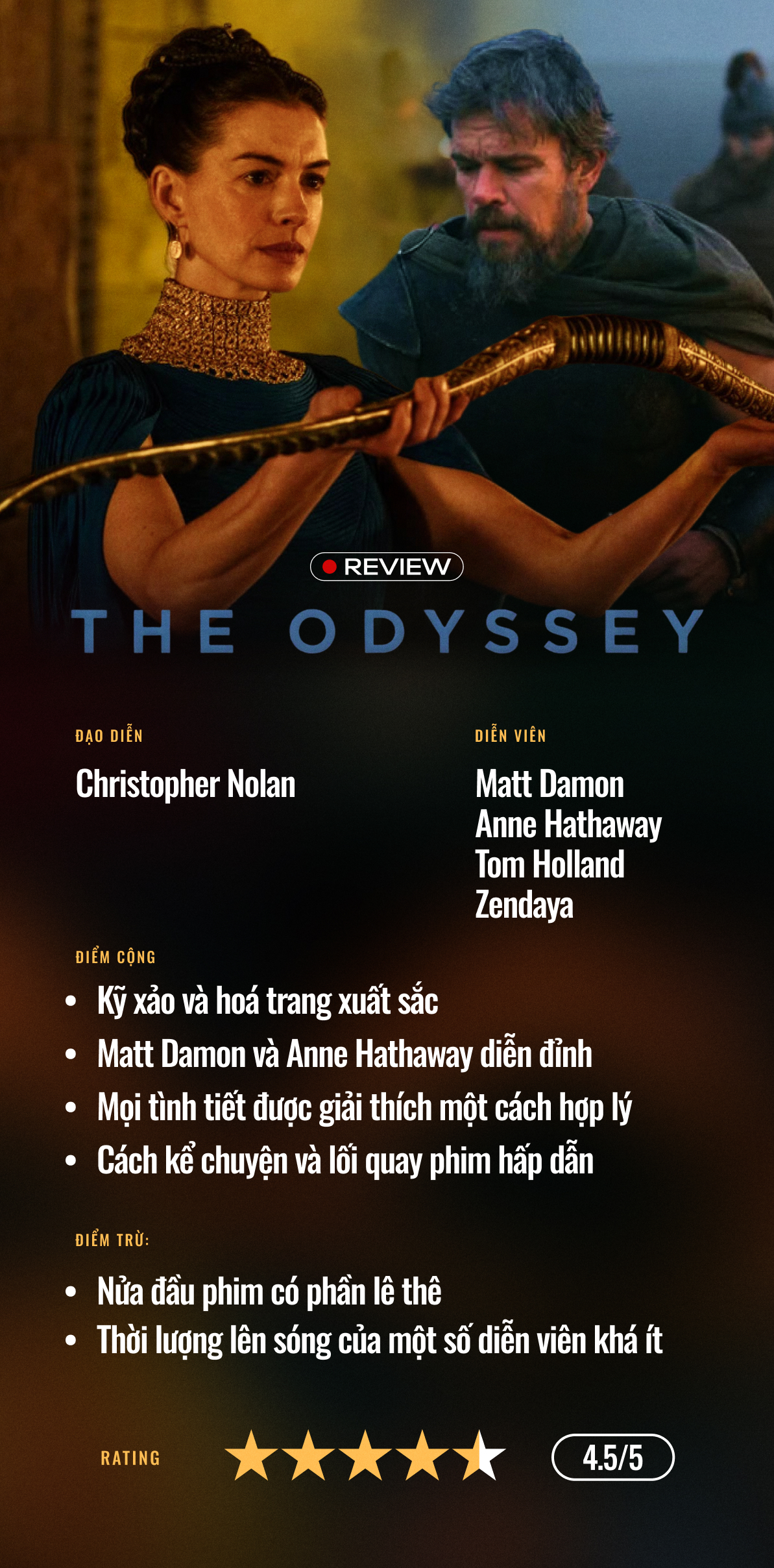 The Odyssey: "M&aacute;y lọc fan" xuất sắc nhất của Christopher Nolan- Ảnh 15.
