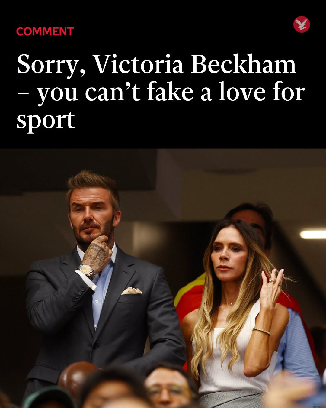 Xin lỗi Victoria Beckham - c&ocirc; kh&ocirc;ng thể giả vờ t&igrave;nh y&ecirc;u d&agrave;nh cho thể thao!- Ảnh 2.