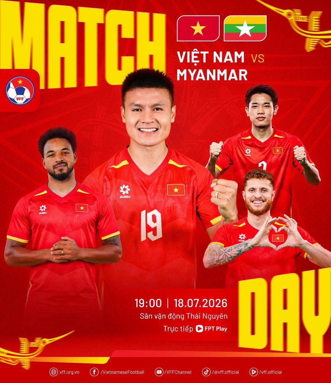19h00 h&ocirc;m nay, Đội tuyển Việt Nam đấu Myanmar: M&agrave;n tổng duyệt cuối c&ugrave;ng trước chiến dịch ASEAN Cup 2026 - Ảnh 2.