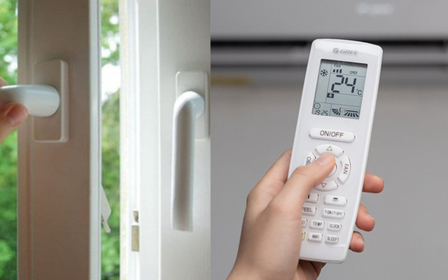 C&oacute; n&ecirc;n mở h&eacute; cửa khi bật điều h&ograve;a?- Ảnh 2.