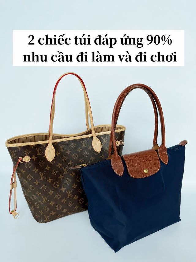 Sau tuổi 30, t&ocirc;i nhận ra: Chỉ cần 2 chiếc t&uacute;i l&agrave; đủ cho hầu hết mọi ho&agrave;n cảnh- Ảnh 1.