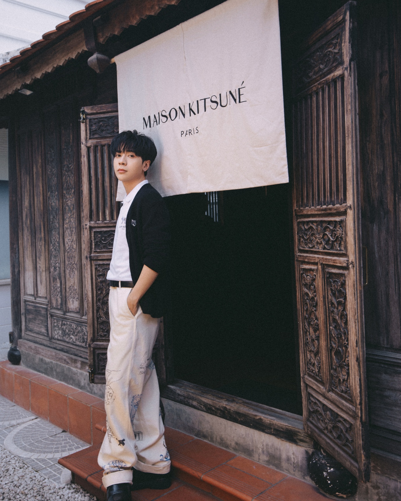 Omakase cùng Maison Kitsuné: Nhà Cáo ra mắt BST mới cùng dàn KOLS đình đám - Ảnh 3.
