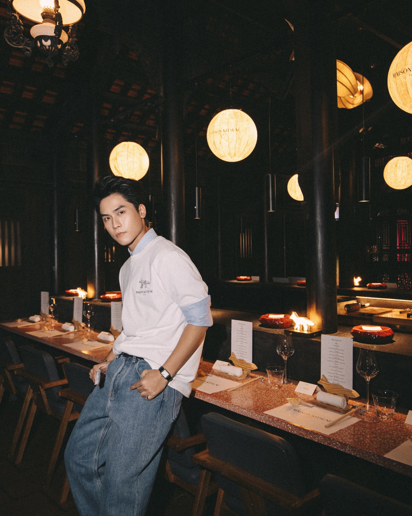 Omakase cùng Maison Kitsuné: Nhà Cáo ra mắt BST mới cùng dàn KOLS đình đám - Ảnh 7.