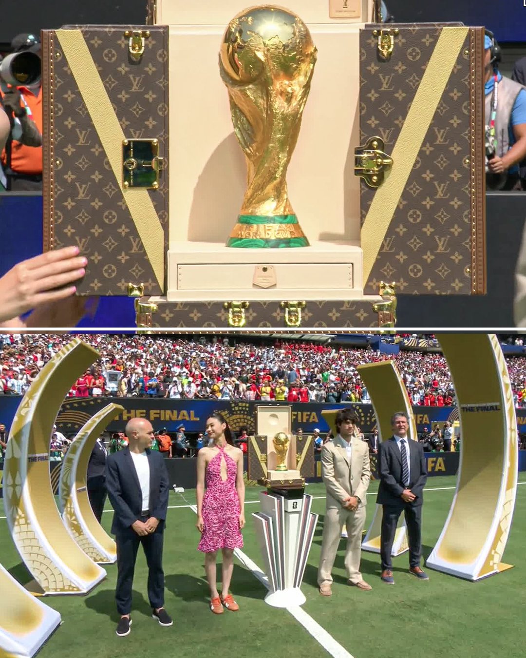 Mỹ nh&acirc;n Squid Game đưa c&uacute;p v&agrave;ng ra s&acirc;n tại trận chung kết World Cup 2026 l&agrave; ai?- Ảnh 3.