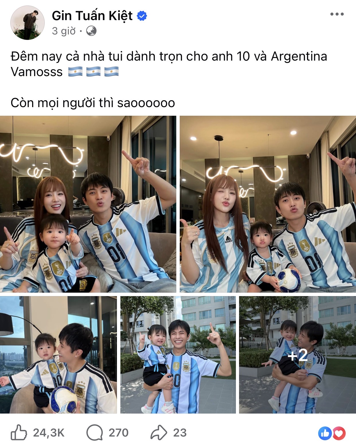 Đang "sĩ" nhất lúc này: HIEUTHUHAI có mặt tại Mỹ trực tiếp xem chung kết World Cup - Ảnh 3.