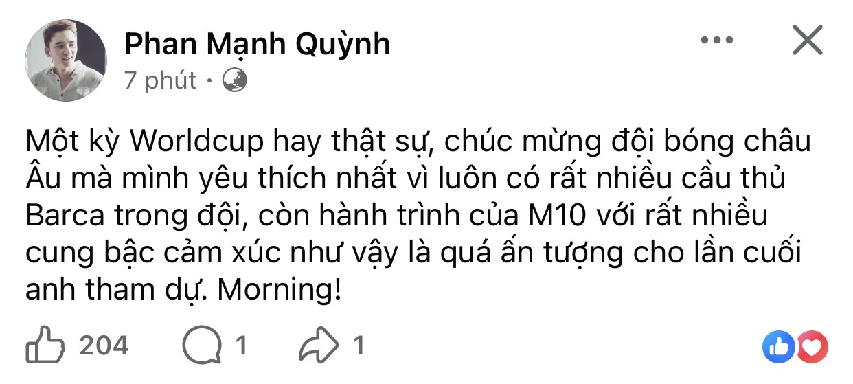 HIEUTHUHAI bắt cận cảnh Messi thất thần sau trận thua, Mỹ T&acirc;m chỉ n&oacute;i 1 c&acirc;u về huyền thoại Argentina- Ảnh 4.