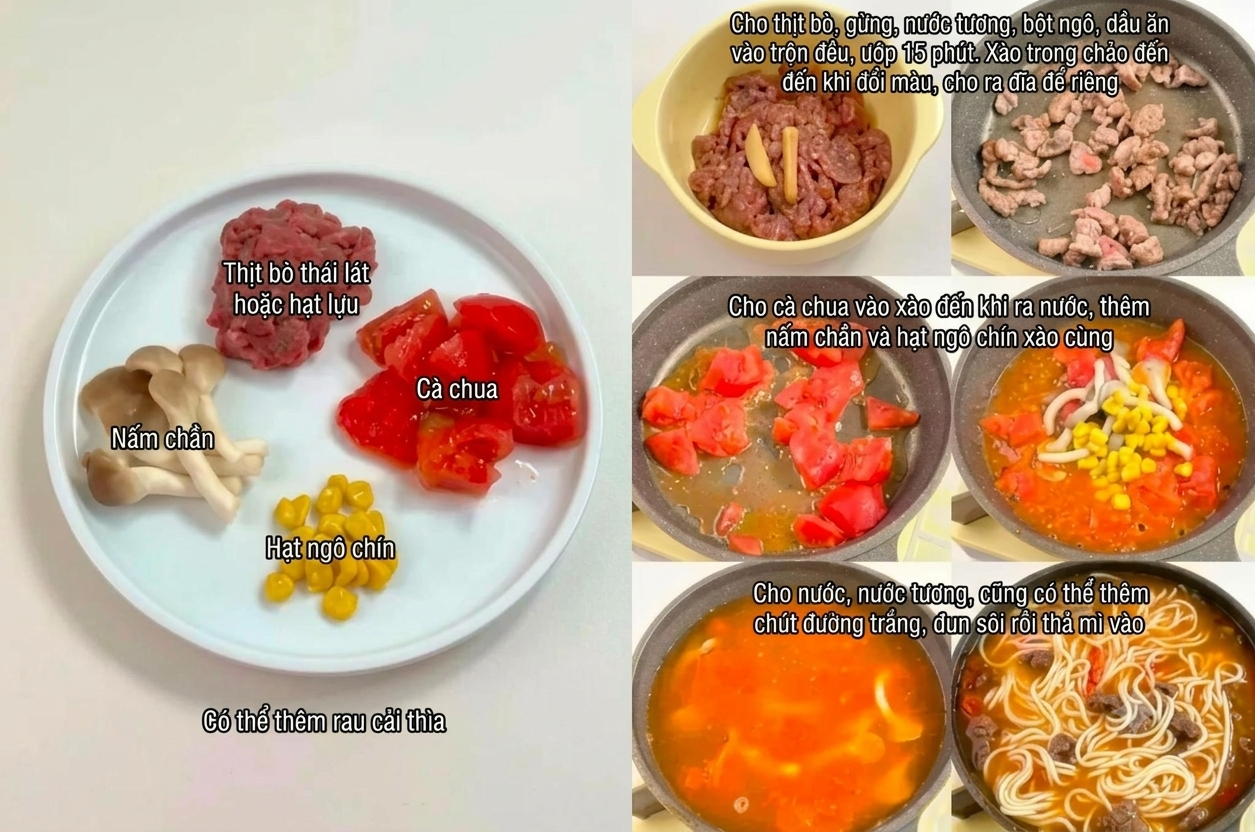 Bữa s&aacute;ng cứ nấu 2 m&oacute;n  - Ảnh 2.