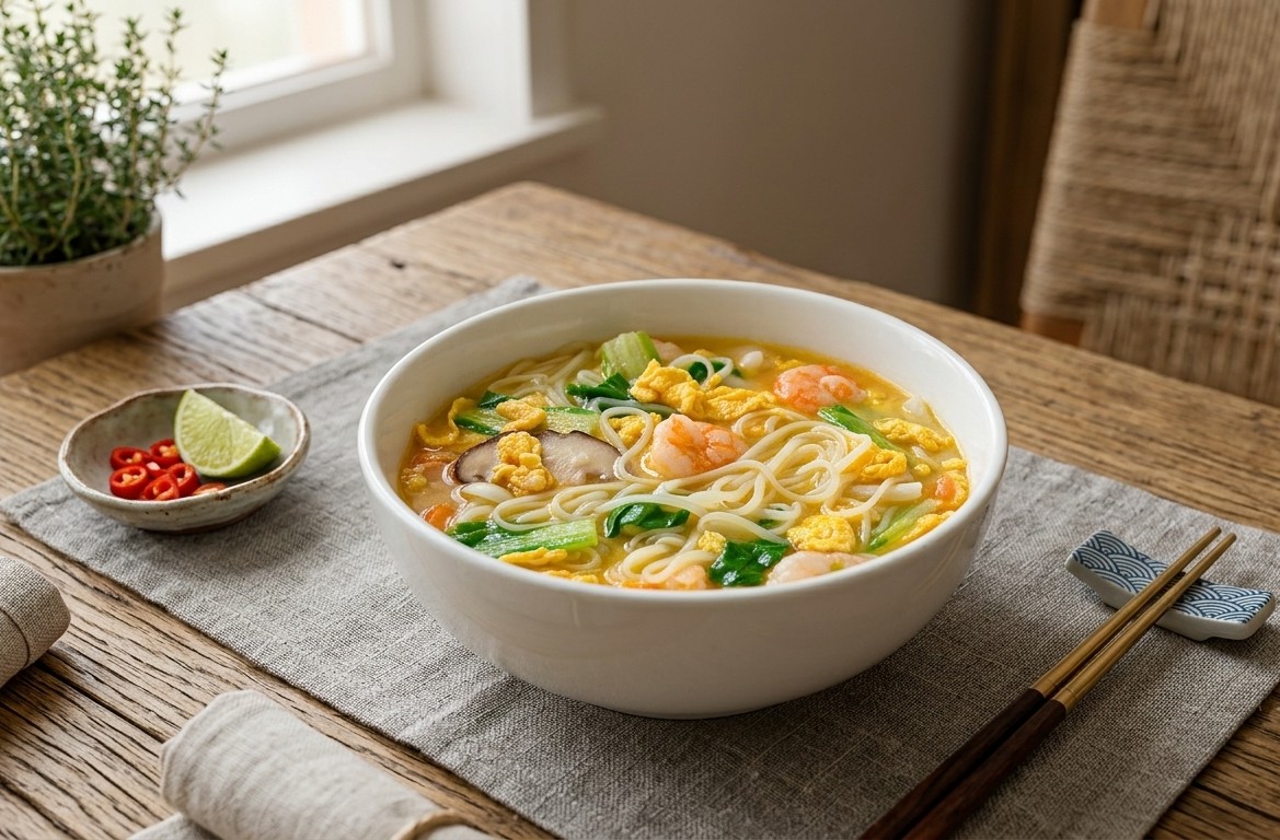 Bữa s&aacute;ng cứ nấu 2 m&oacute;n  - Ảnh 3.