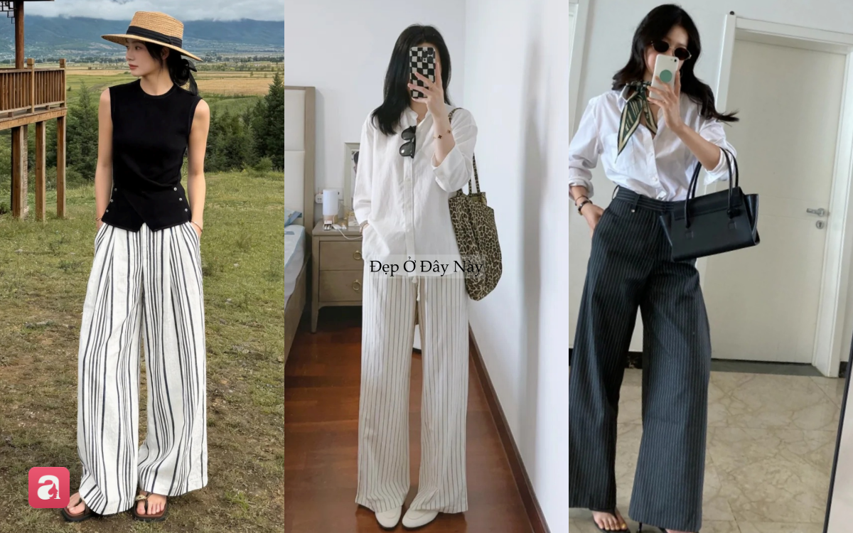 Chiếc quần mặc l&ecirc;n l&agrave; ch&acirc;n d&agrave;i th&ecirc;m cả chục centimet: Che ch&acirc;n cong, ch&acirc;n to cực kh&eacute;o- Ảnh 2.