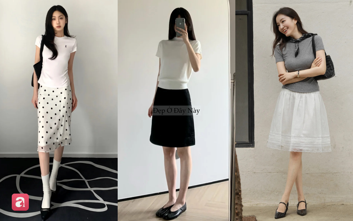 5 c&ocirc;ng thức diện &aacute;o thun tới c&ocirc;ng sở: Vừa trẻ trung, vừa thanh lịch, mặc cả tuần kh&ocirc;ng biết ch&aacute;n- Ảnh 5.