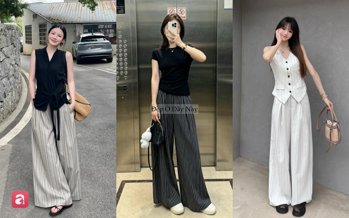 Chiếc quần mặc l&ecirc;n l&agrave; ch&acirc;n d&agrave;i th&ecirc;m cả chục centimet: Che ch&acirc;n cong, ch&acirc;n to cực kh&eacute;o- Ảnh 4.