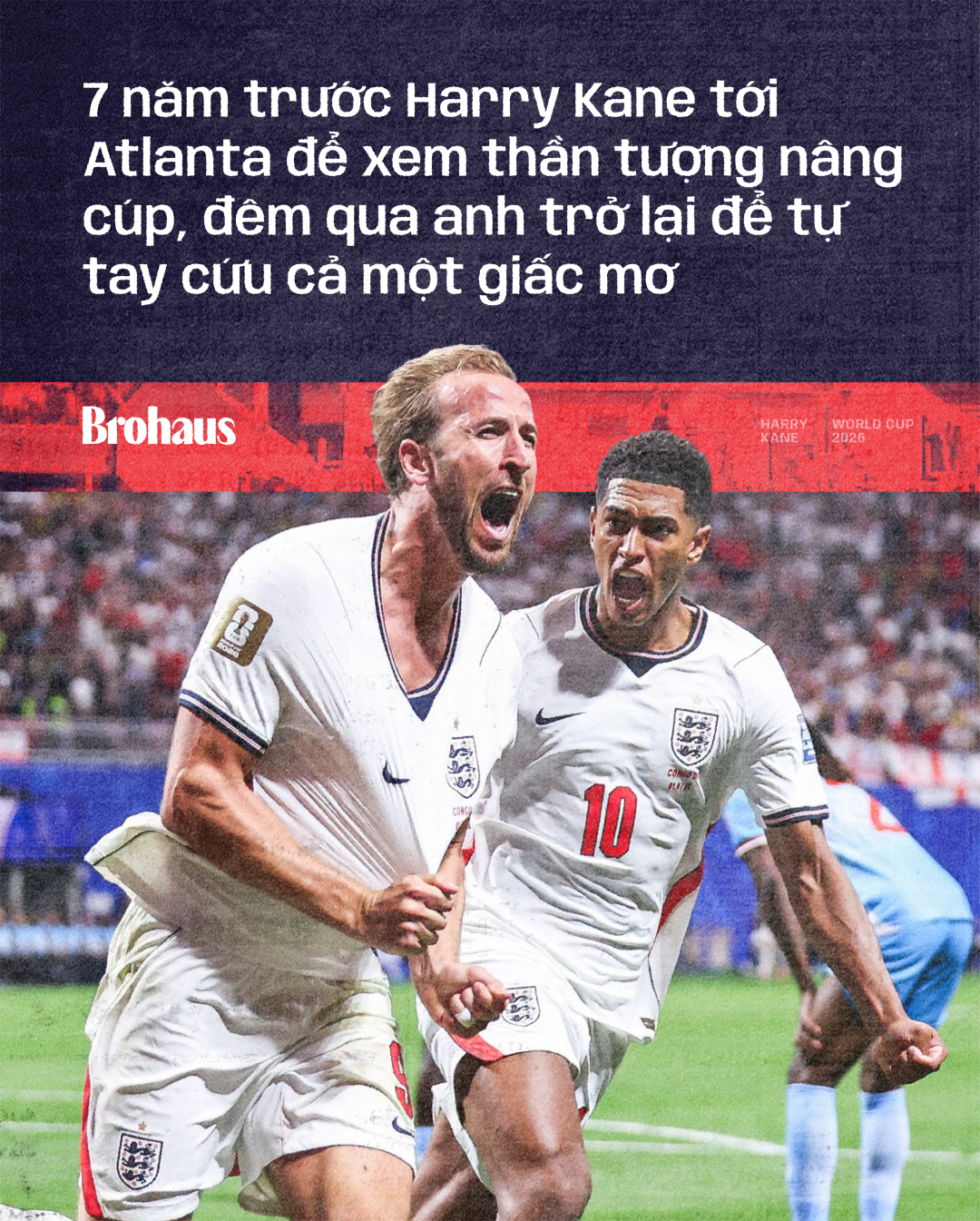 7 năm trước Harry Kane tới Atlanta để xem thần tượng n&acirc;ng c&uacute;p, đ&ecirc;m qua anh trở lại để tự tay cứu cả một giấc mơ - Ảnh 1.
