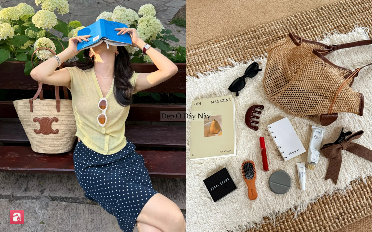 Chiếc t&uacute;i "quốc d&acirc;n" của m&ugrave;a h&egrave;: Mang đi l&agrave;m hay đi chơi đều đẹp như n&agrave;ng thơ- Ảnh 2.