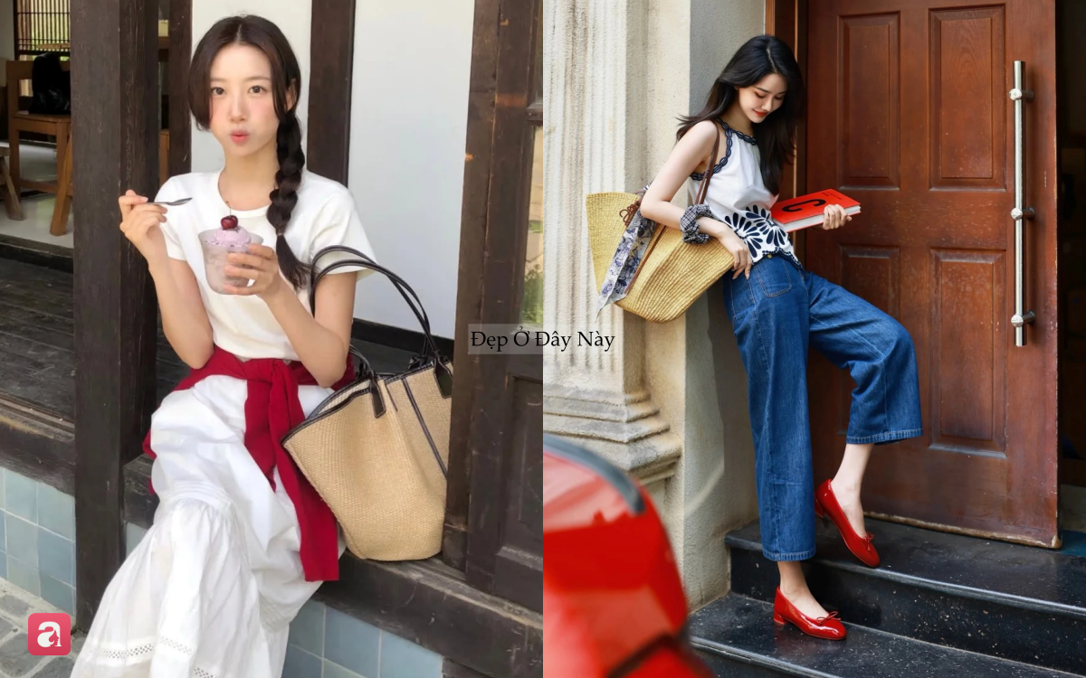 Chiếc t&uacute;i "quốc d&acirc;n" của m&ugrave;a h&egrave;: Mang đi l&agrave;m hay đi chơi đều đẹp như n&agrave;ng thơ- Ảnh 7.
