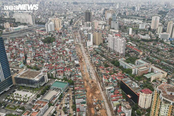 H&agrave; Nội tăng tốc thi c&ocirc;ng đường 'đắt nhất h&agrave;nh tinh', quyết th&ocirc;ng xe trước 2/9- Ảnh 1.