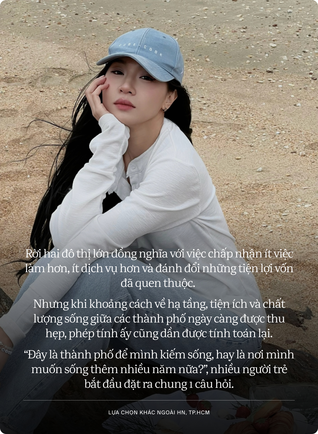 Người trẻ kh&ocirc;ng c&ograve;n ưu ti&ecirc;n H&agrave; Nội, TP.HCM: Giấc mơ "ở đ&acirc;u cũng sống tốt" c&oacute; thật kh&ocirc;ng?- Ảnh 1.