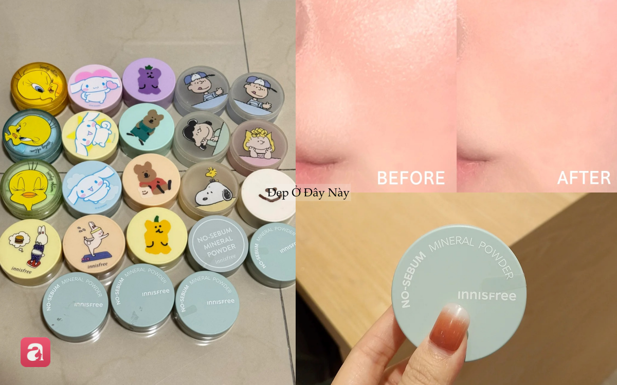 5 loại phấn phủ mỏng nhẹ, kiềm dầu cực đỉnh cho m&ugrave;a h&egrave;: Gi&aacute; b&igrave;nh d&acirc;n, đ&aacute;nh như kh&ocirc;ng đ&aacute;nh- Ảnh 4.
