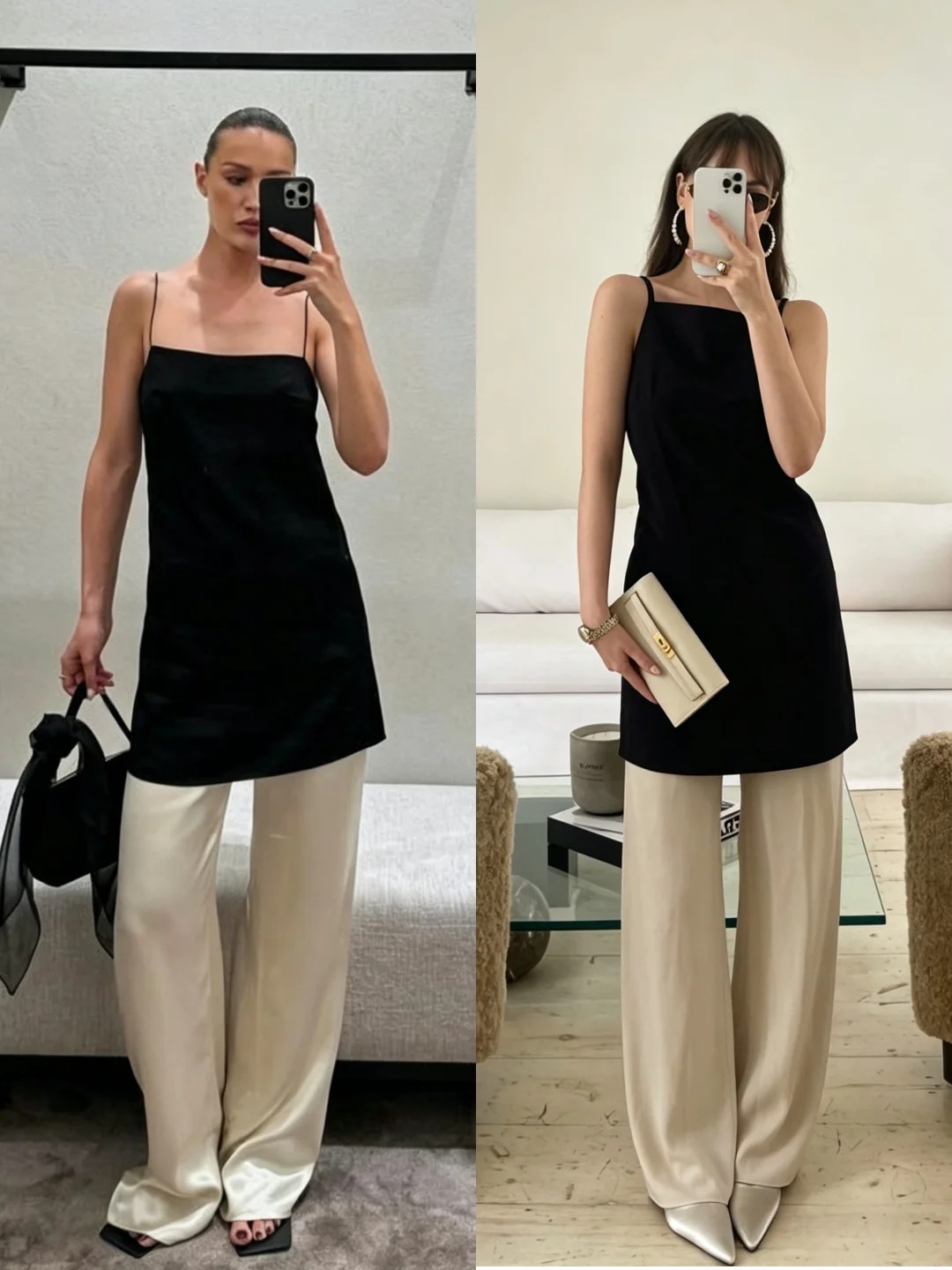 &Aacute;o hai d&acirc;y d&aacute;ng d&agrave;i v&agrave; &aacute;o qu&acirc;y d&agrave;i: M&oacute;n đồ tối giản đang được những c&ocirc; g&aacute;i mặc đẹp diện nhiều nhất h&egrave; n&agrave;y - Ảnh 5.