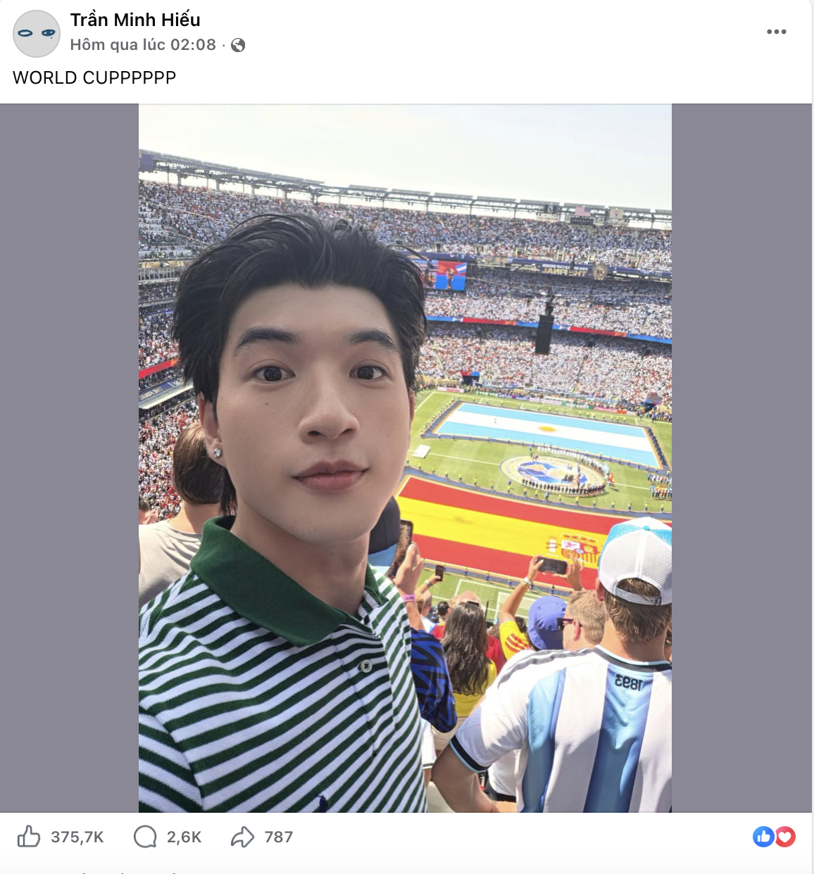 C&ugrave;ng sang Mỹ xem World Cup, Mason Nguyễn vướng tranh c&atilde;i thua xa HIEUTHUHAI- Ảnh 4.