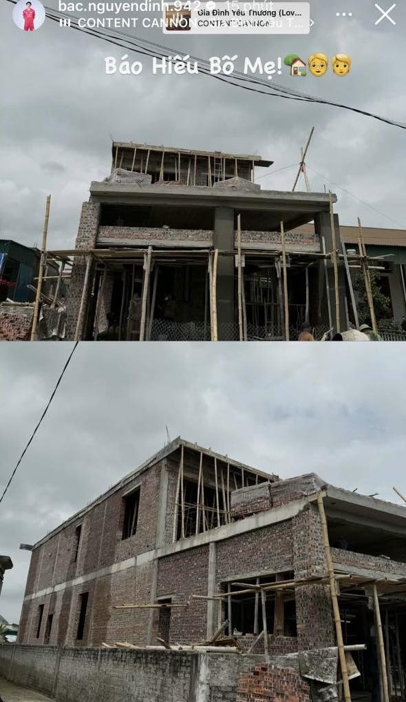 H&igrave;nh ảnh mới nhất về ăn nh&agrave; Đ&igrave;nh Bắc x&acirc;y b&aacute;o hiếu bố mẹ ở Nghệ An: Đang sắm nội thất để dọn v&agrave;o ở- Ảnh 3.