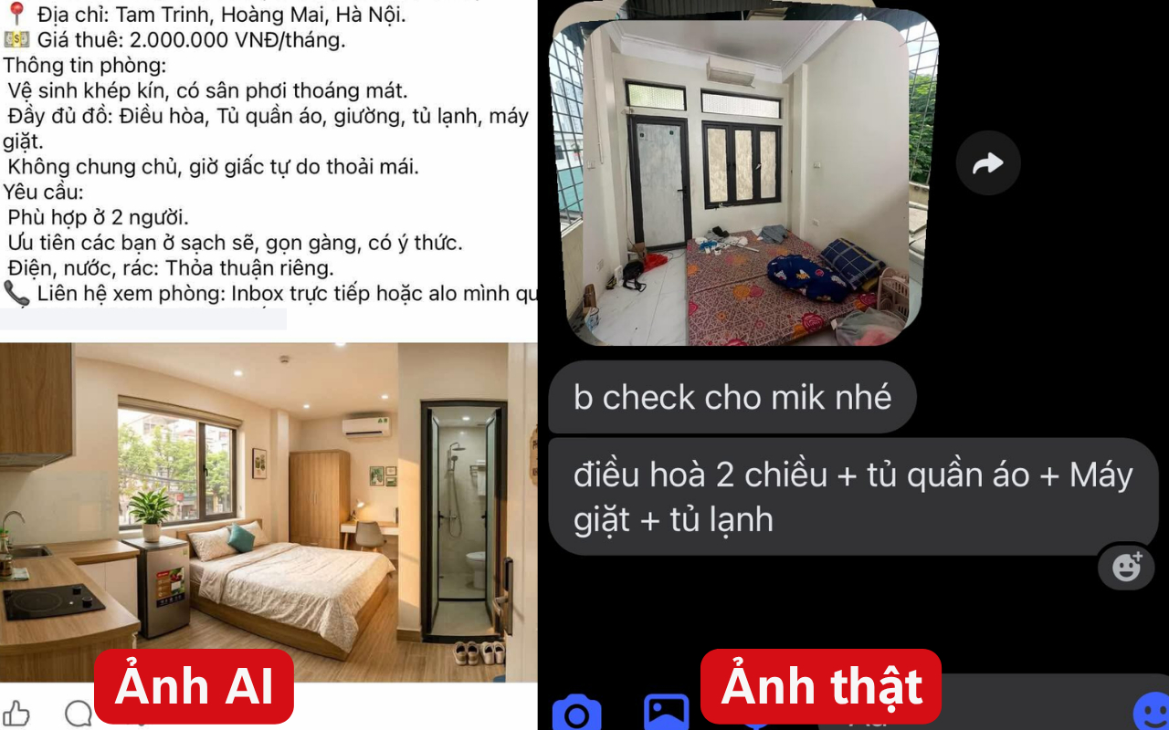 "Ph&aacute;p sư AI" đại n&aacute;o thị trường ph&ograve;ng trọ: Ảnh quảng c&aacute;o long lanh như Pinterest, kh&aacute;ch xem ngo&agrave;i đời &ocirc;m đầu vỡ mộng- Ảnh 4.