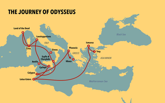 Odysseus rốt cuộc đ&atilde; đi đ&acirc;u m&agrave; mất 10 năm mới về đến nh&agrave;? - Ảnh 1.